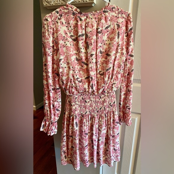 Evereve Roan + Ryan Pink Floral Dress Size Small - Picture 8 of 10